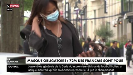 Le port obligatoire du masque dans l'espace public pourrait-il être envisagé ?