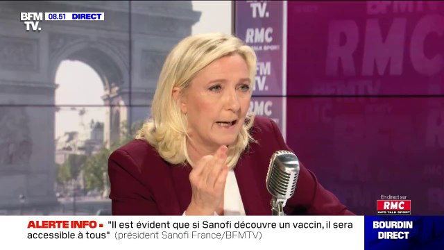 Coronavirus: selon Marine Le Pen, l'Union européenne a démontré son inefficacité totale
