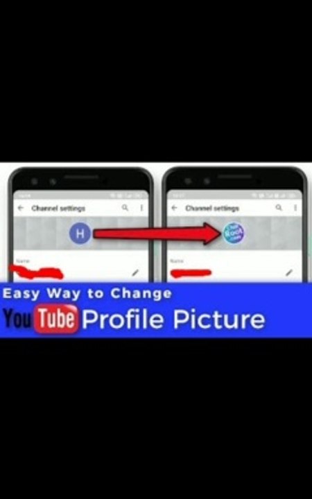 How to change YouTube icon how to change profile picture