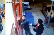 (Özel) Genç kıza kabusu yaşattı, çalıştığı markete saldırdı