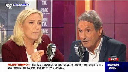 Marine Le Pen s'en prend au Docteur star de France Télé: "Il y a des médecins qui ont raconté n'importe quoi comme Michel Cymès" - Regardez