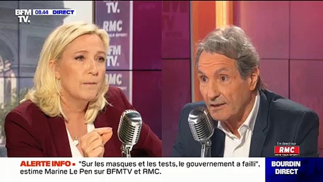 Marine Le Pen s'en prend au Docteur star de France Télé: Il y a des médecins qui ont raconté n'importe quoi comme Michel Cymès - Regardez