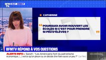 Pourquoi avoir rouvert les écoles si c'est pour prendre si peu d'élèves? BFMTV répond à vos questions