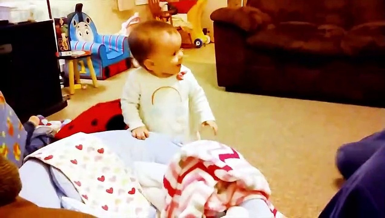 Funny Babies Trying To Walk First Steps - Precious Moments