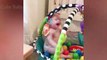 Excited Babies Reactions When Daddy Comes Home - Funny Baby And Daddy