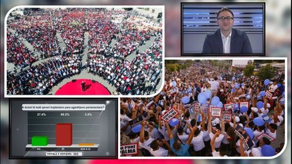 Report TV - A ka shqiptarë pa parti? Ja analiza e çuditshme që bën qytetari në emision