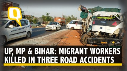 Download Video: Three Overnight Tragedies Kill Several Migrant Labourers Travelling Back Home