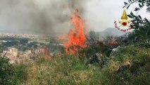 Palermo - Incendi, oltre 30 interventi dei Vigili del Fuoco (14.05.20)