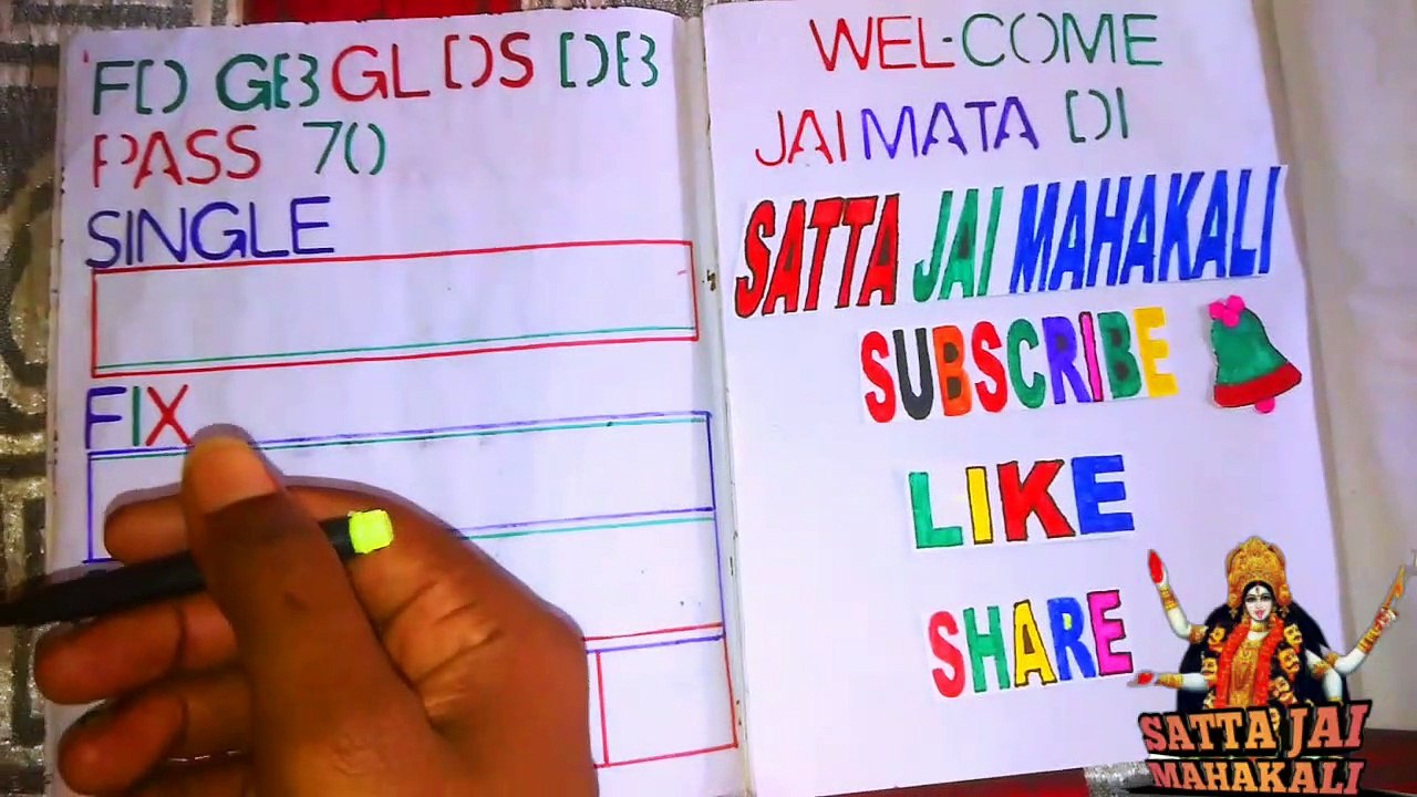 14 मई 2020   आज का घड़ा  आपकी किस्मत बदल देगा जो SATTA JAI MAHAKALI  गेम प्ले करो किस्मत में चार चांद