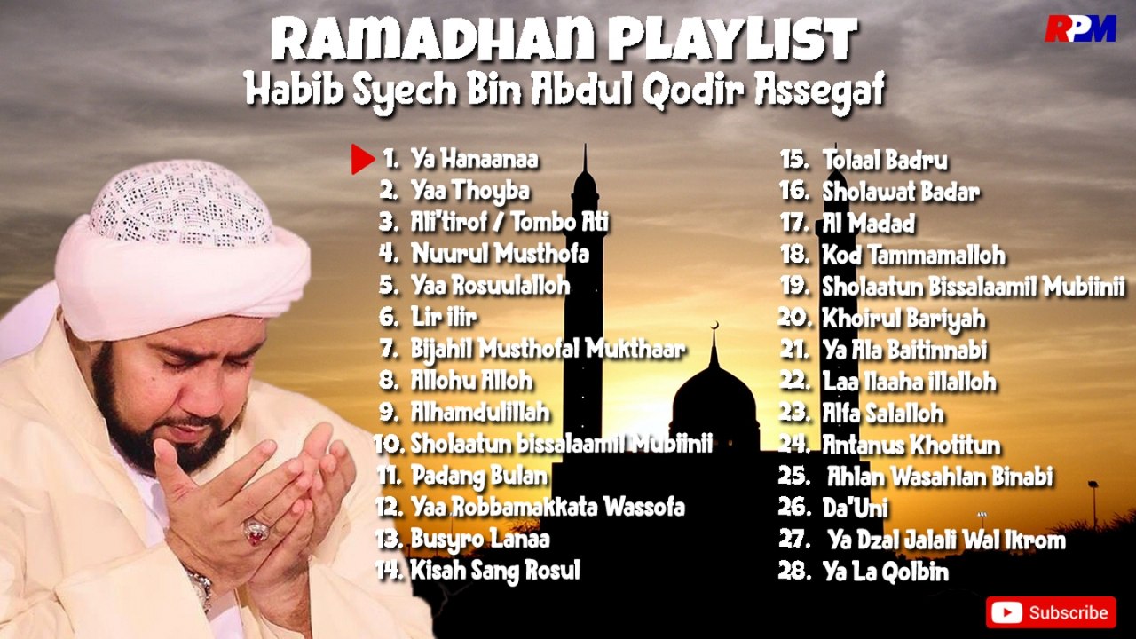 Habib Syech Bin Abdul Qodir Assegaf - Sholawat Ramadhan 2020 Meneduhkan Hati I Full Album