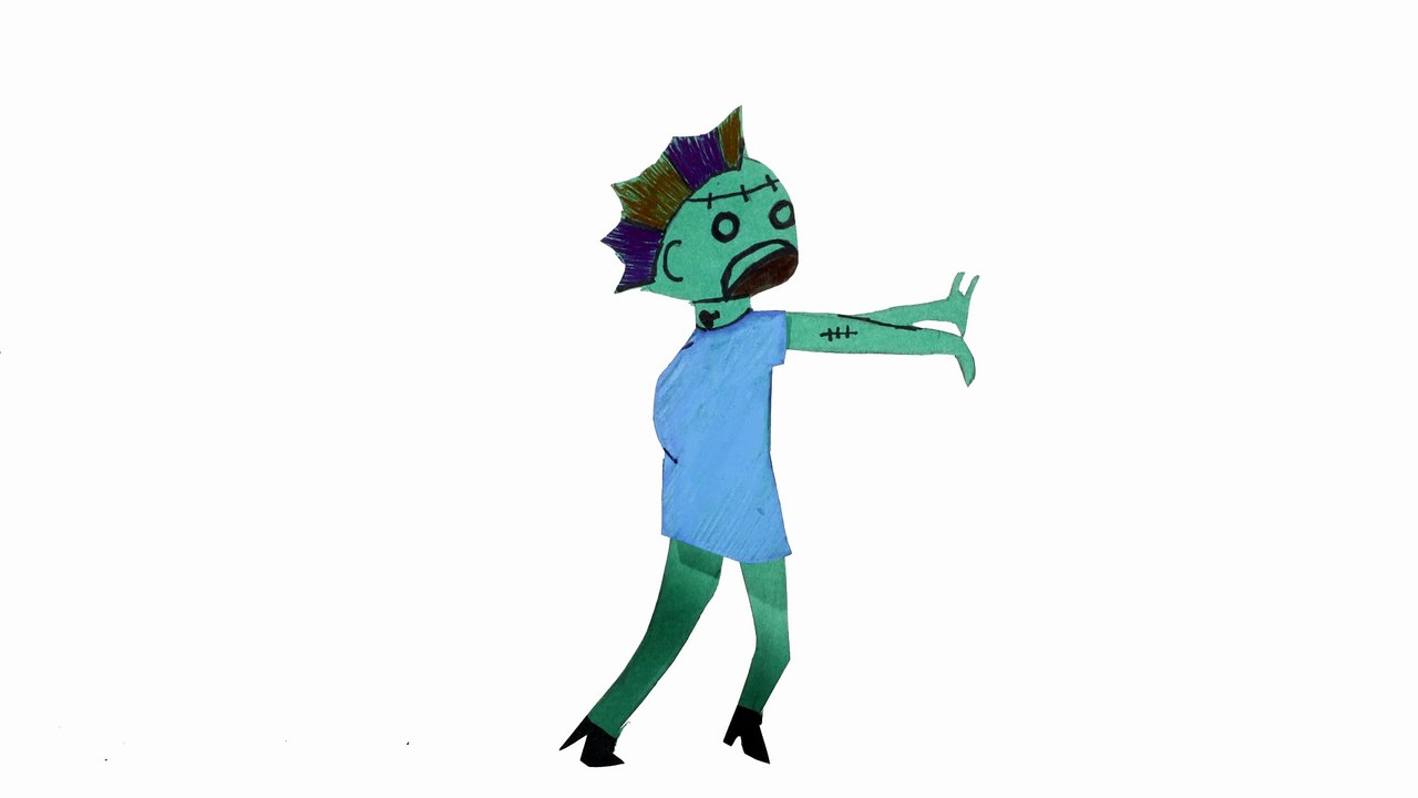 Personnage qui marche