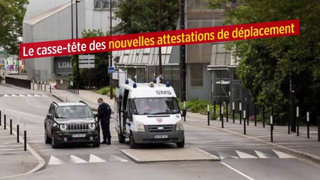 Le casse-tête des nouvelles attestations de déplacement