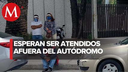 De Iztapalapa, primeros cinco pacientes de unidad covid-19 en Autódromo