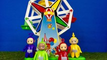 FISHER PRICE Musical Rainbow Ferris Wheel Ride with TELETUBBIES Toys Videos for TODDLERS-