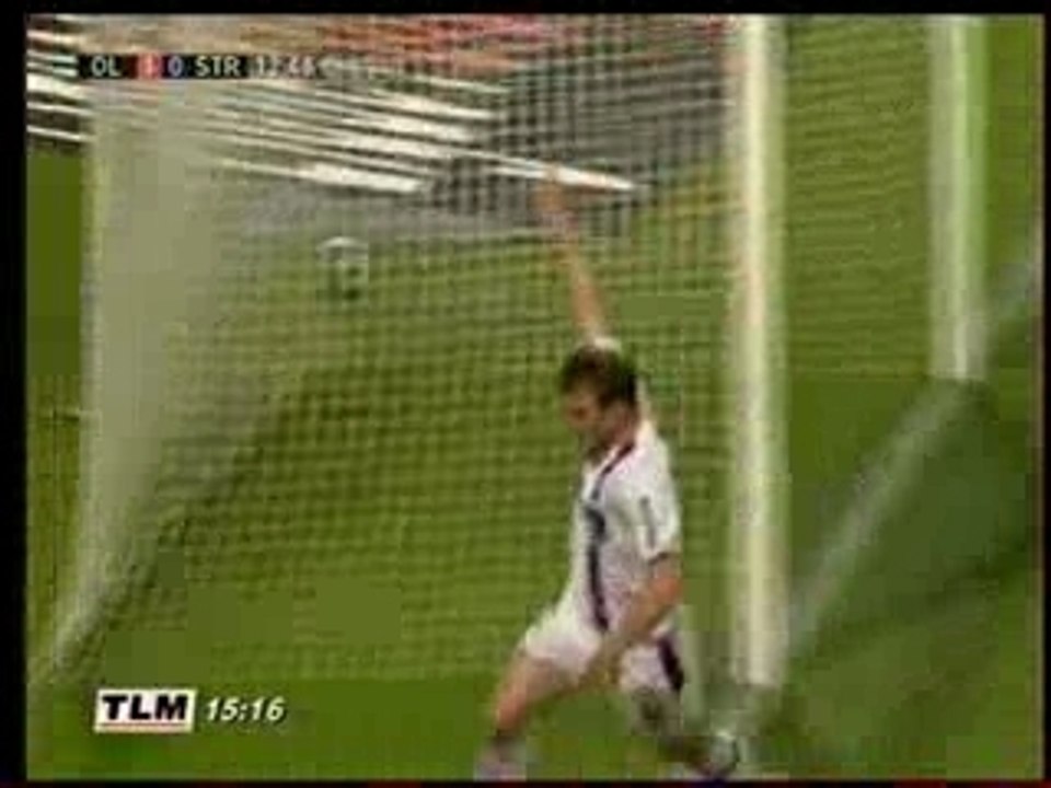 Lyon - Strasbourg , But de Kim