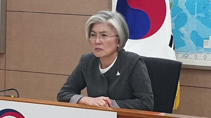 강경화, 유엔 화상회의 참석..."방역·인권 사이 균형 노력" / YTN