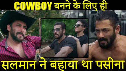 Dashing Salman Khan’s Work Very Hard For ‘Cowboy’ Avatar Tere Bina