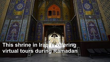 In virus-hit Iraq, shrine visits go virtual