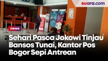 Sehari Usai Jokowi Tinjau Bansos Tunai, Kantor Pos Bogor Sepi Antrean