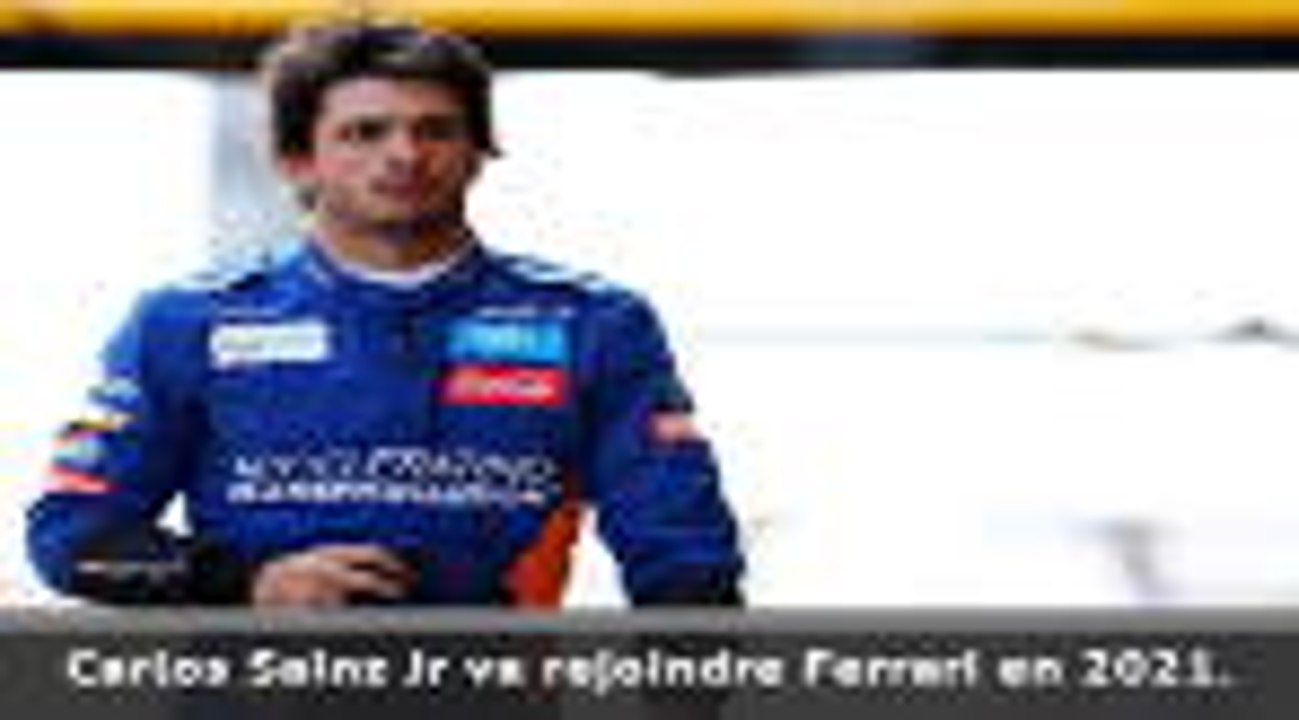 Formule 1 - Sainz remplace Vettel chez Ferrari