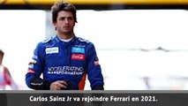 Formule 1 - Sainz remplace Vettel chez Ferrari