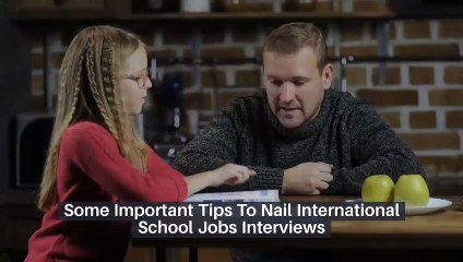 International School Jobs