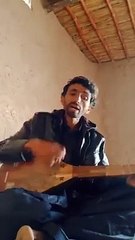 Wahab bugti Baloachi singer sings a song with local instruments