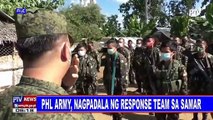 PHL Army, nakahanda na ang response team sa Samar; Samar, isinailalim na sa signal no. 3