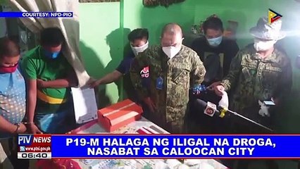P19-M halaga ng iligal na droga, nasabat sa Caloocan City