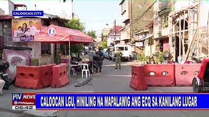 Télécharger la video: Caloocan LGU, hiniling na mapalawig ang ECQ sa kanilang lugar