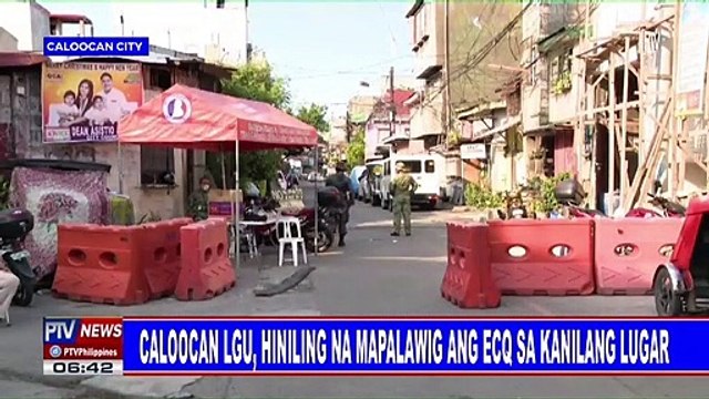 Caloocan LGU, hiniling na mapalawig ang ECQ sa kanilang lugar
