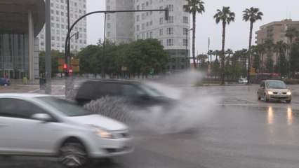 Lluvias y tormentas nos acompañan hoy en Valencia