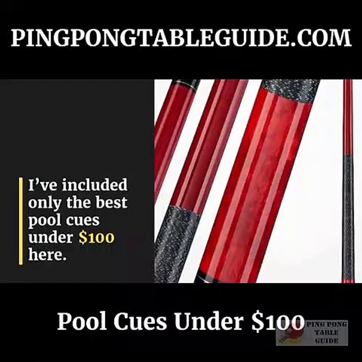 Best Pool Cues Under 100 Reviewed For Beginners video Dailymotion