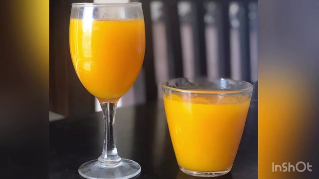 2-min mango milkshakes | mango smoothie recipe | super easy and quick