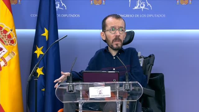 Echenique pide a Almeida que no sea el alcalde de los ricos porque si las protestas fueran en un barrio obrero, todos estarían identificados y multados
