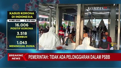 Pemerintah Tegaskan Tidak Ada Pelonggaran dalam PSBB