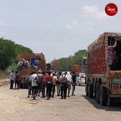 Trains yet to come, migrant workers in Hyderabad pay truck drivers to go home