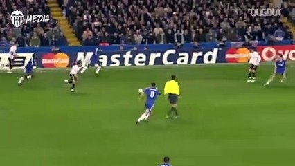 Le joli but de Silva avec Valence contre Chelsea