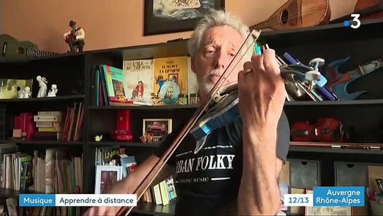 Cours de violon par skype avec le violon bleu