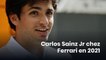 Carlos Sainz Jr chez Ferrari en 2021