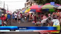 Informe desde Guayaquil: Ciudadanos no respetan el distanciamiento social en mercado informal