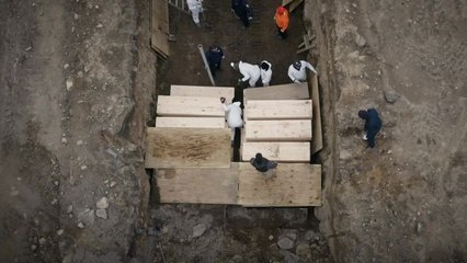 An Aerial View of New York City During a Pandemic