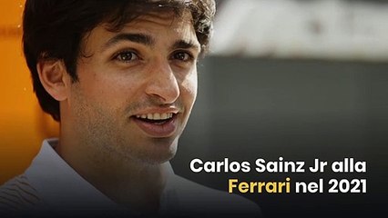Carlos Sainz Jr alla Ferrari nel 2021