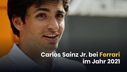 Carlos Sainz Jr. bei Ferrari im Jahr 2021