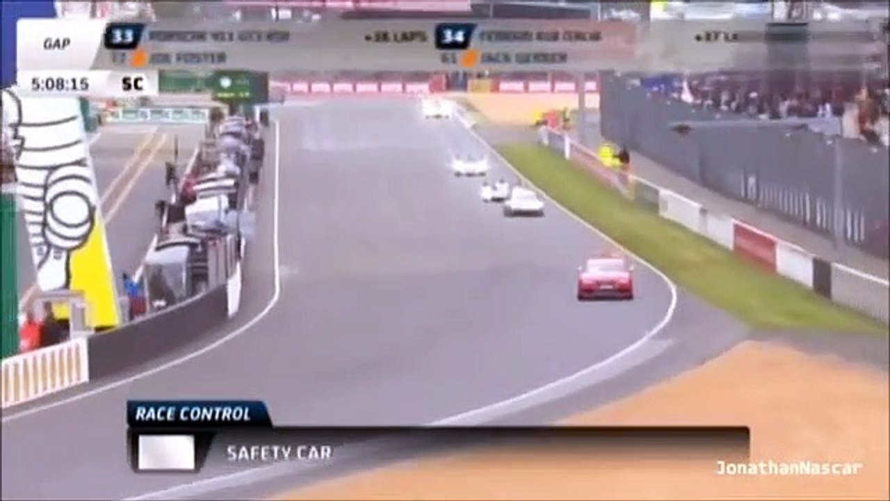 Big Crash Frédéric Makowiecki Le Mans 24 Hours 2013