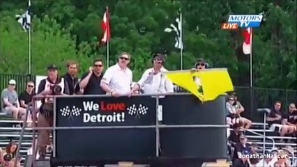 Big Wreck for Rojas & Pew at Detroit Grand Am 2013