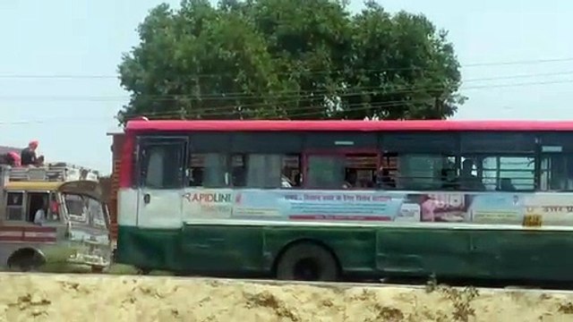 नेशनल हाईवे 2 पर लगा लंबा जाम,परेशान जनता