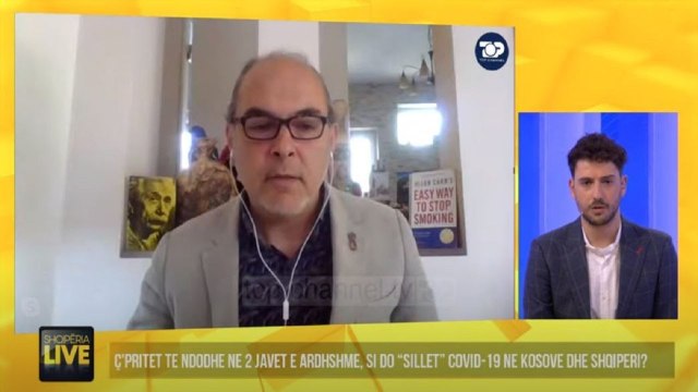 Eksperti i OBSH-së,për dy muaj nuk do të ketë asnjë rast Korona në vend-Shqipëria Live,30 Prill 2020