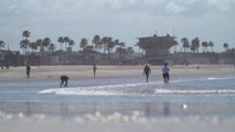 États-Unis: À Los Angeles, la réouverture de Venice Beach n'attire pas les foules