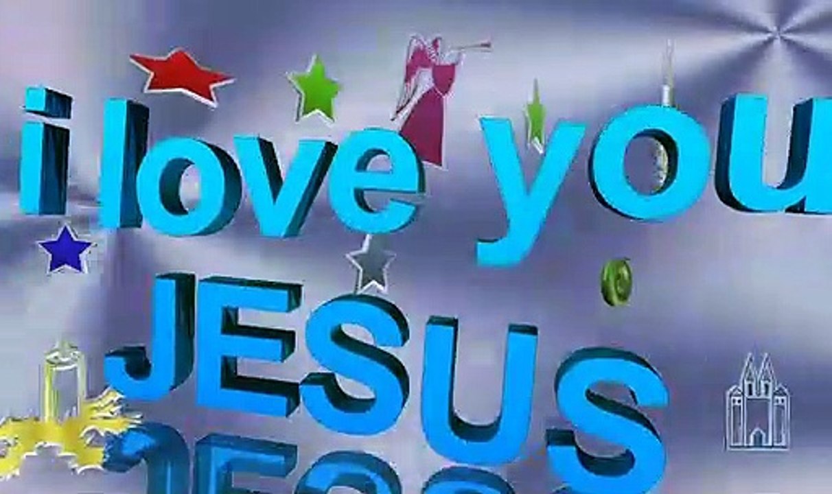 i love you jesus hd Animation